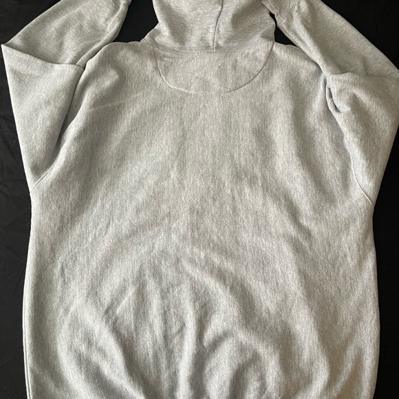 #292 BADIN RAMS HOODIE. Gray in color with awesome patch embroidered logo. - Picture 12 of 14